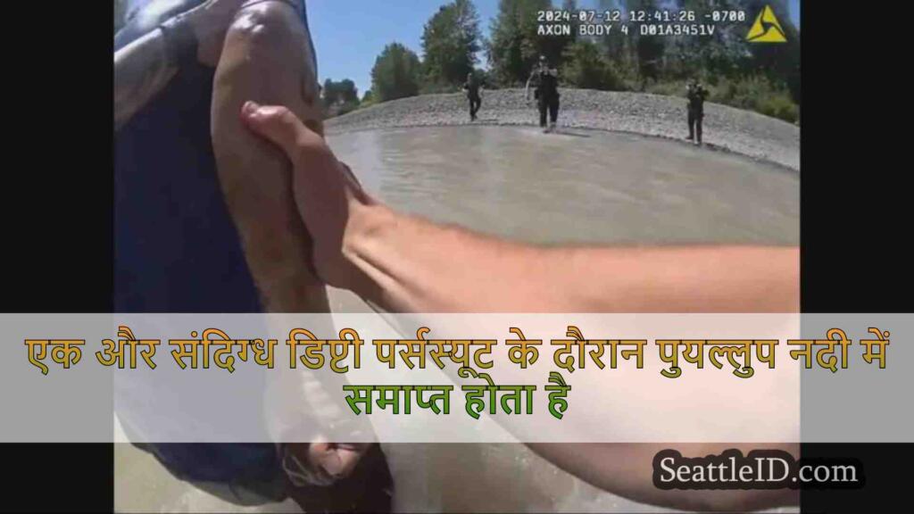 एक और संदिग्ध डिप्टी पर्सस्यूट के दौरान