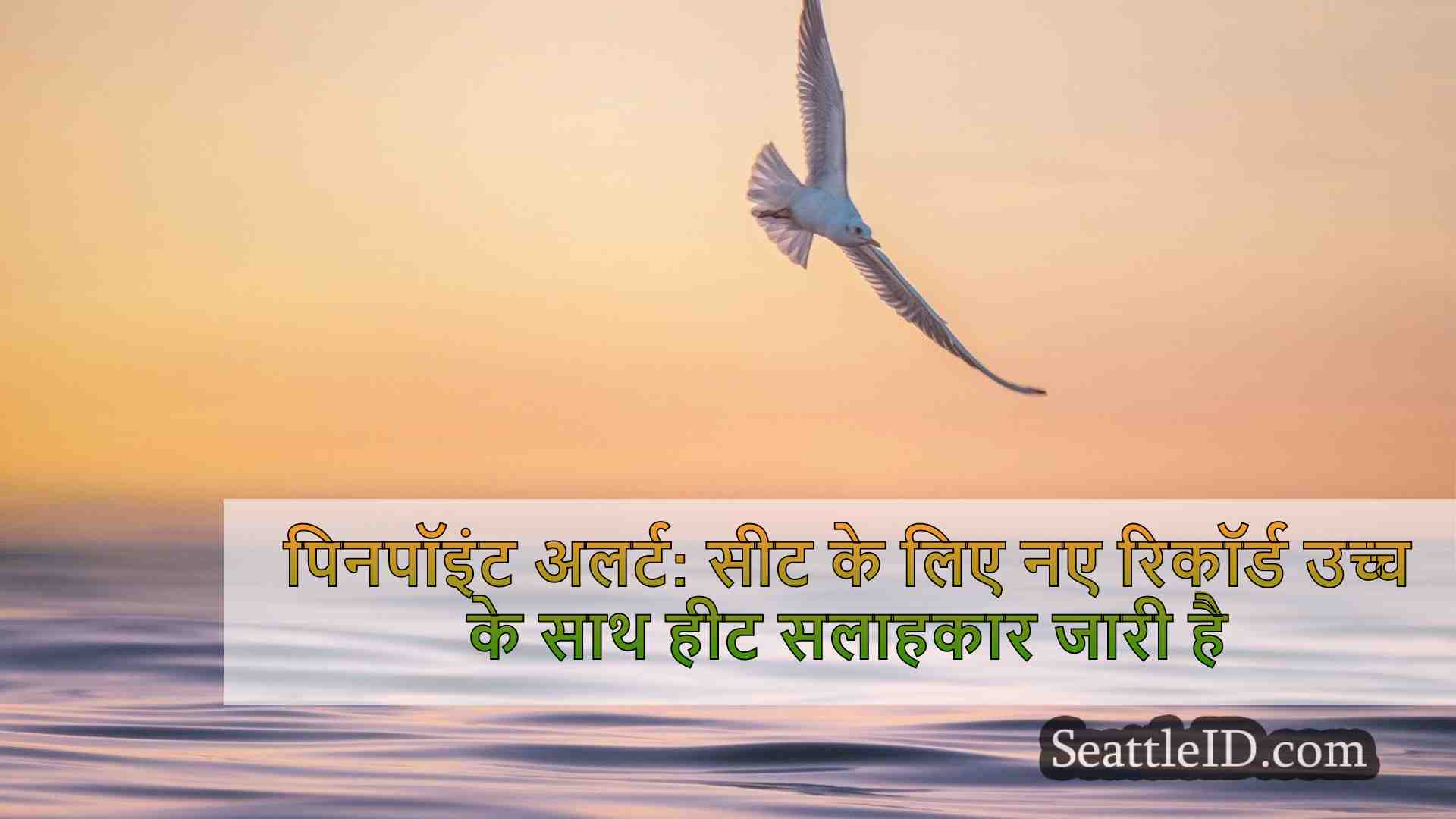 पिनपॉइंट अलर्ट: सिएटल के लिए नए रिकॉर्ड