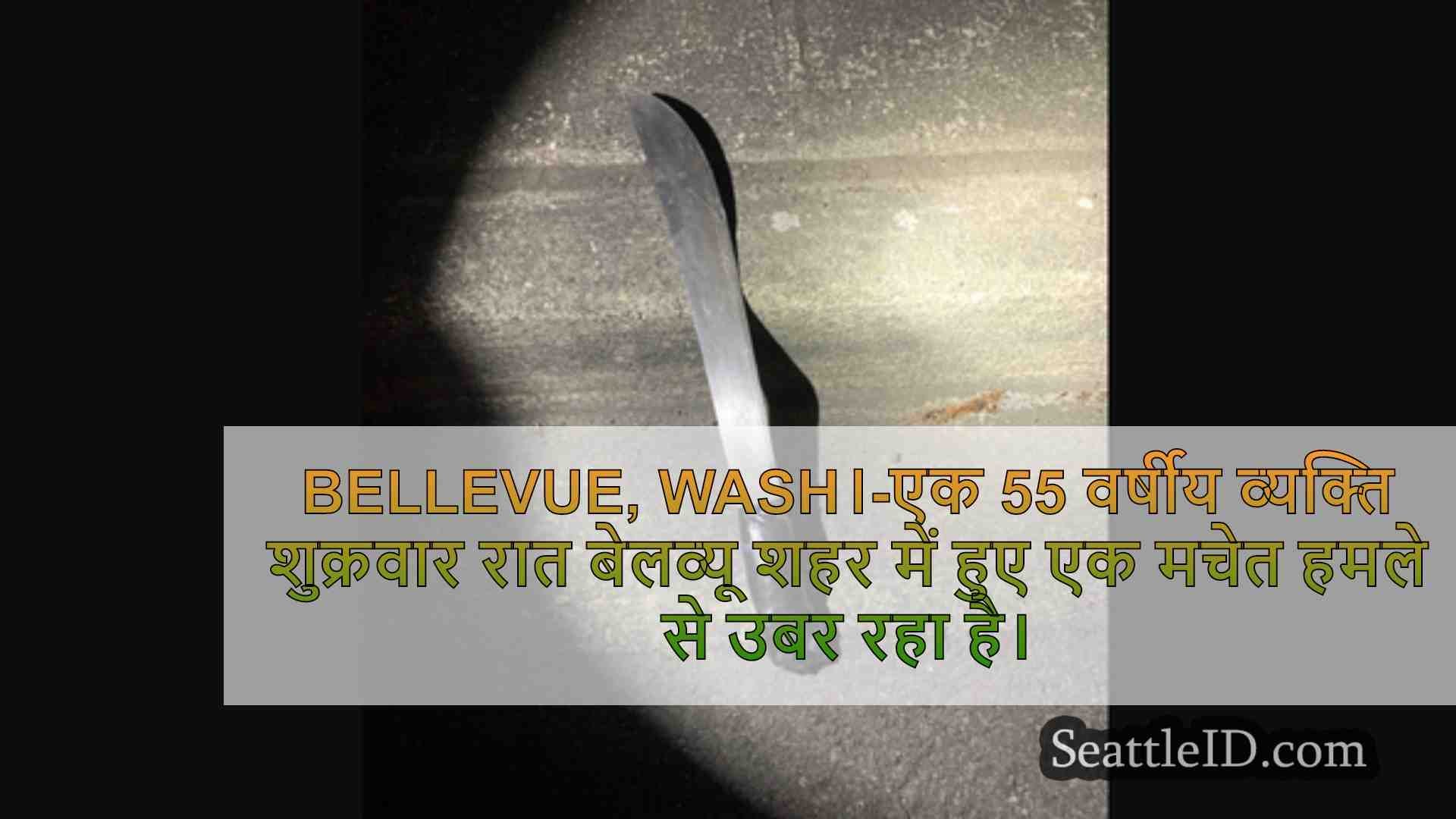 शहर बेलव्यू में मैचे के साथ हमला किया,