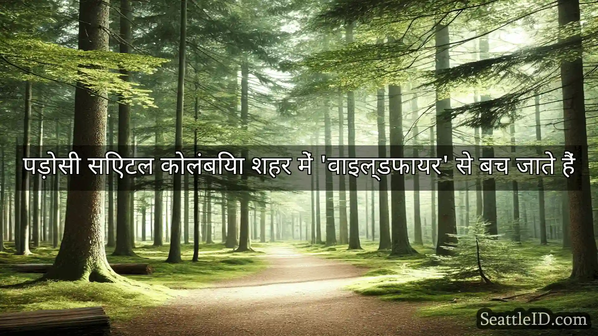 सिएटल समाचार पड़ोसी सिएटल कोलंबिया शहर में