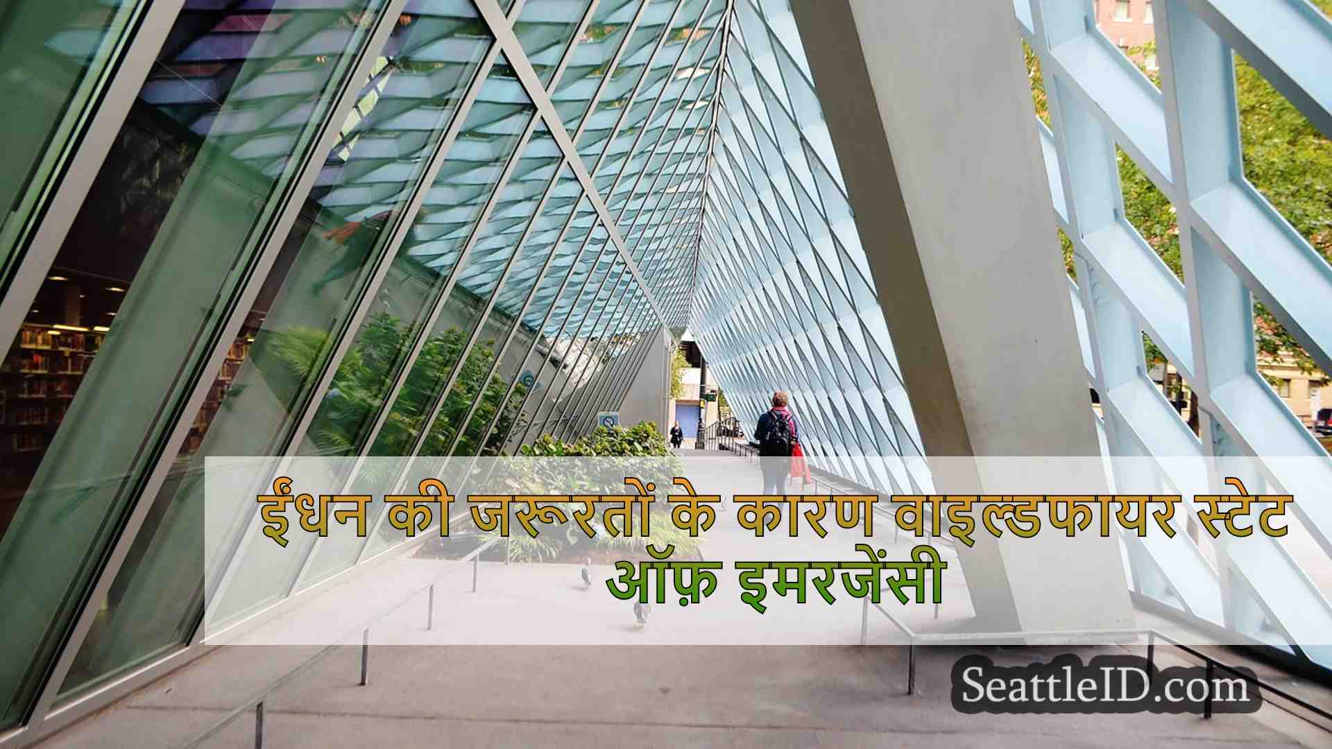 ईंधन की जरूरतों के कारण वाइल्डफायर
