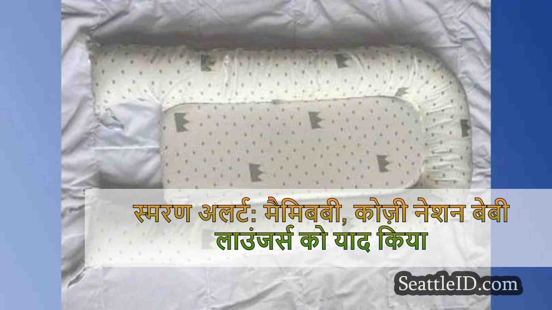 स्मरण अलर्ट: मैमिबबी, कोज़ी नेशन बेबी