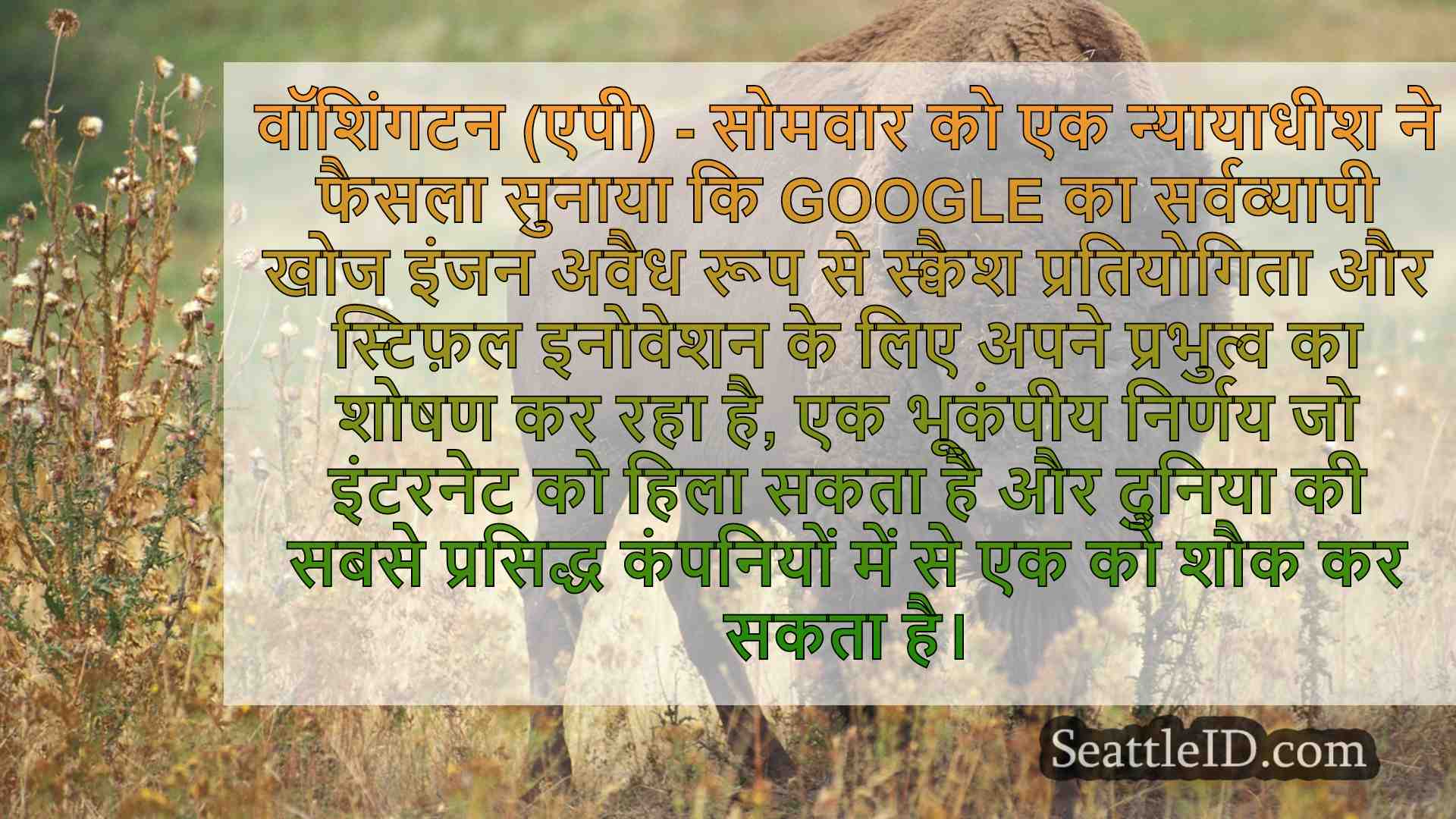 सिएटल समाचार SeattleID