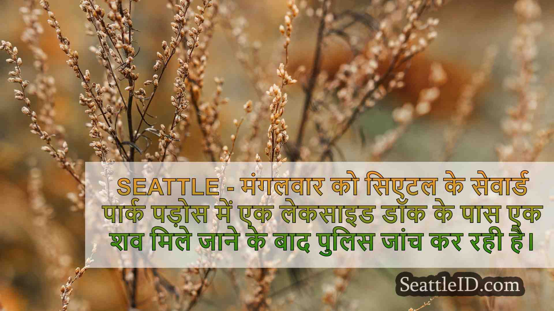 सिएटल समाचार SeattleID