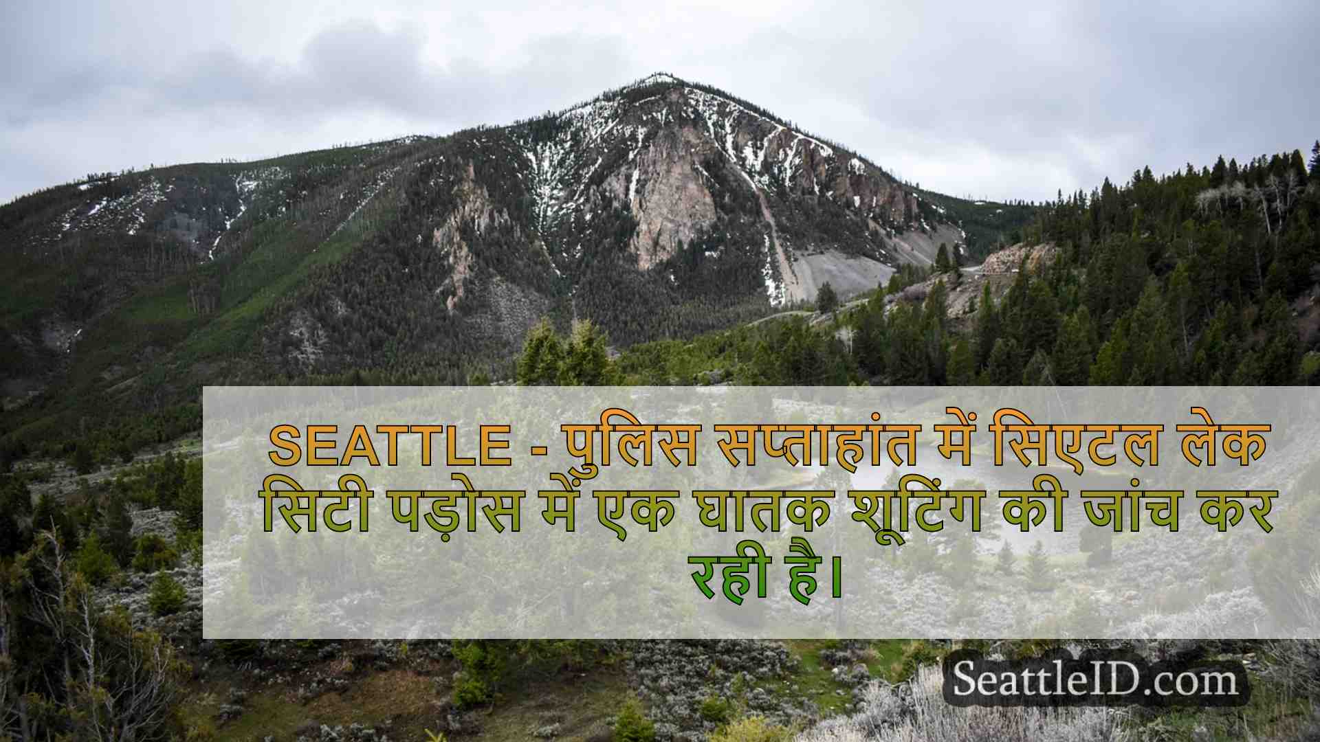 सिएटल समाचार SeattleID