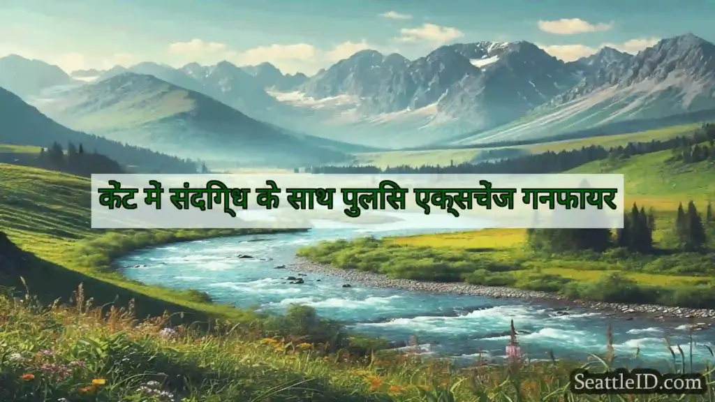 सिएटल समाचार केंट में संदिग्ध के साथ पुलिस