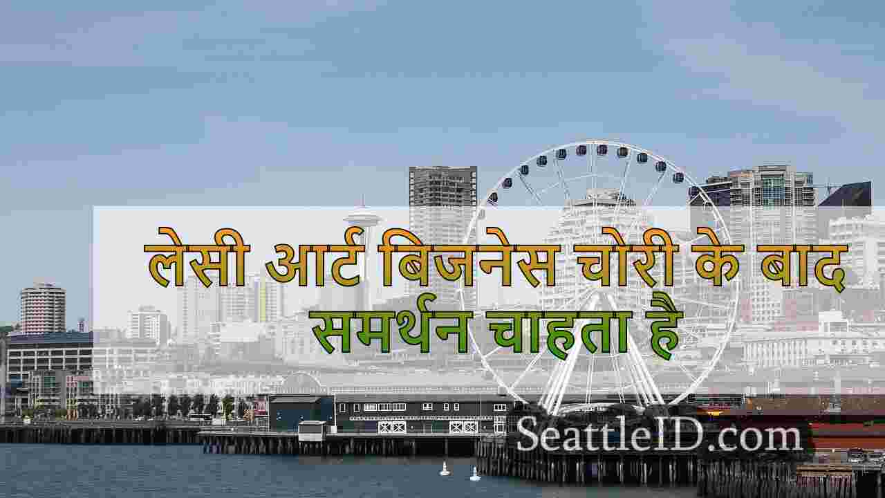 लेसी आर्ट बिजनेस चोरी के बाद समर्थन