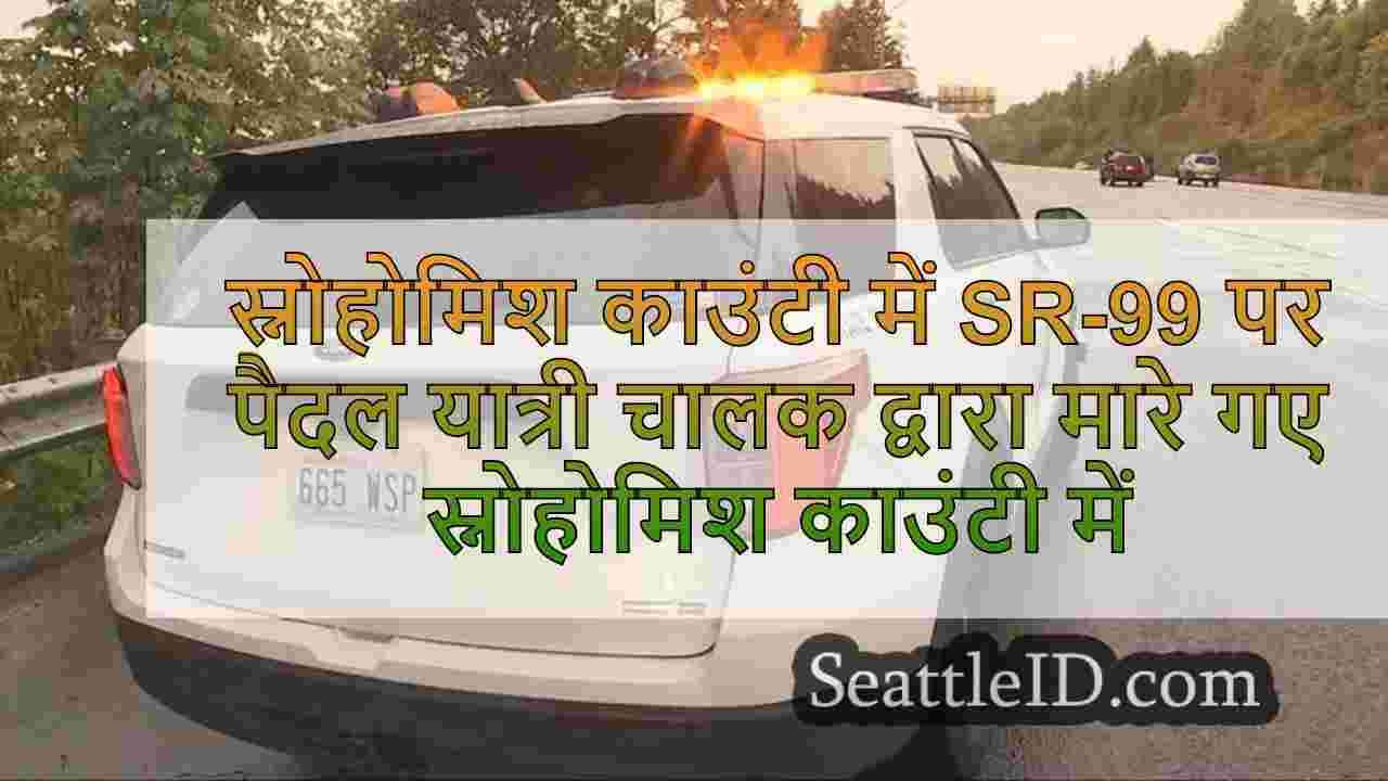 स्नोहोमिश काउंटी में SR-99 पर पैदल