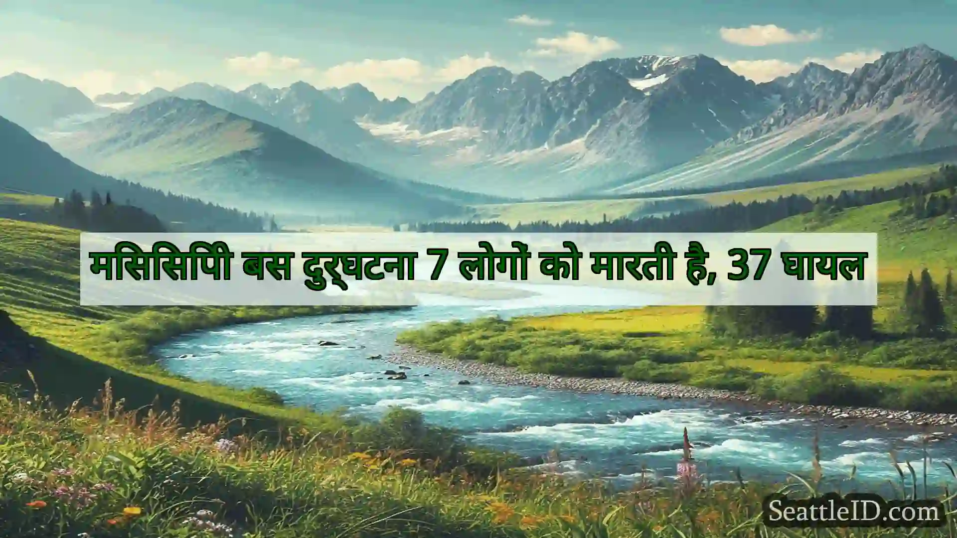 सिएटल समाचार मिसिसिपी बस दुर्घटना 7 लोगों को
