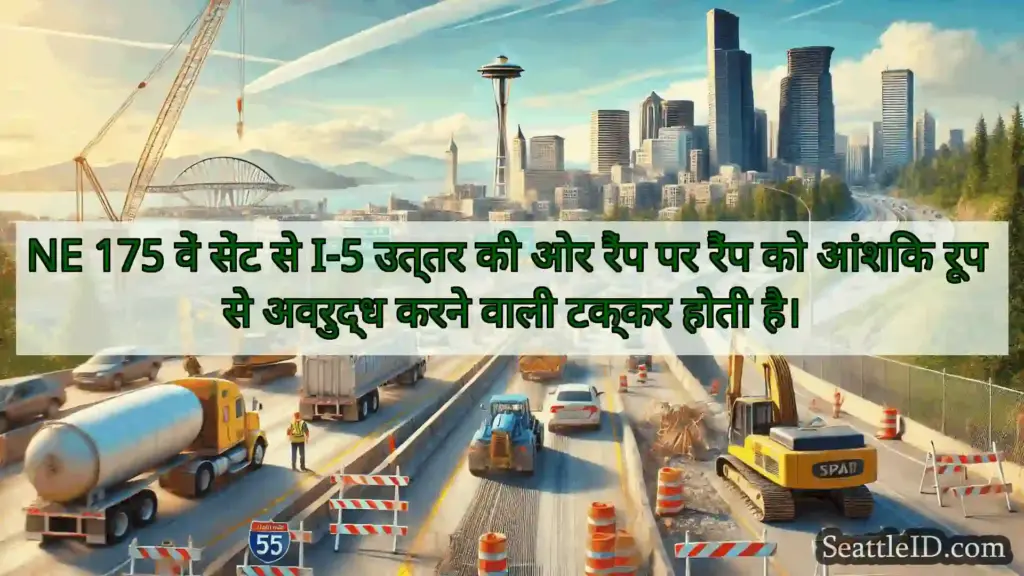 सिएटल परिवहन समाचार NE 175 वें सेंट से I-5 उत्तर की ओर