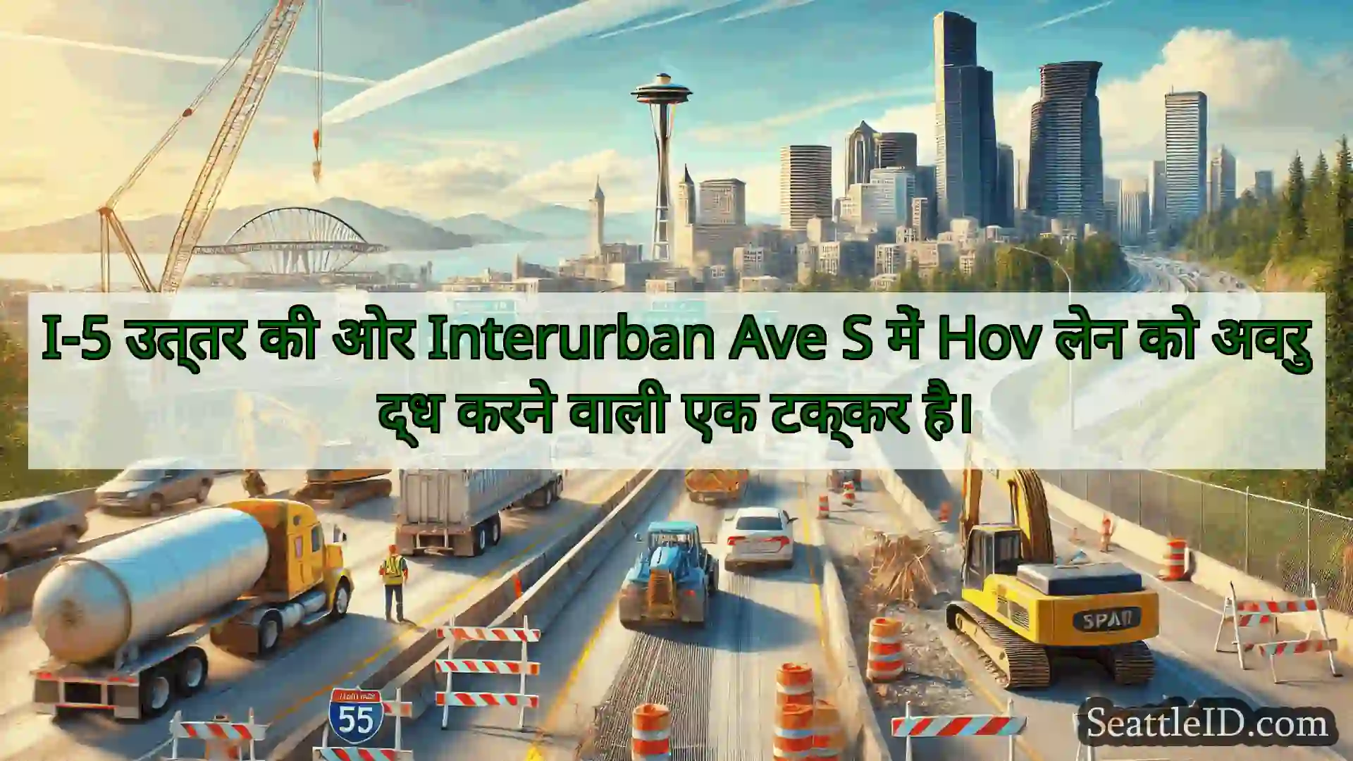 सिएटल परिवहन समाचार I-5 उत्तर की ओर Interurban Ave S