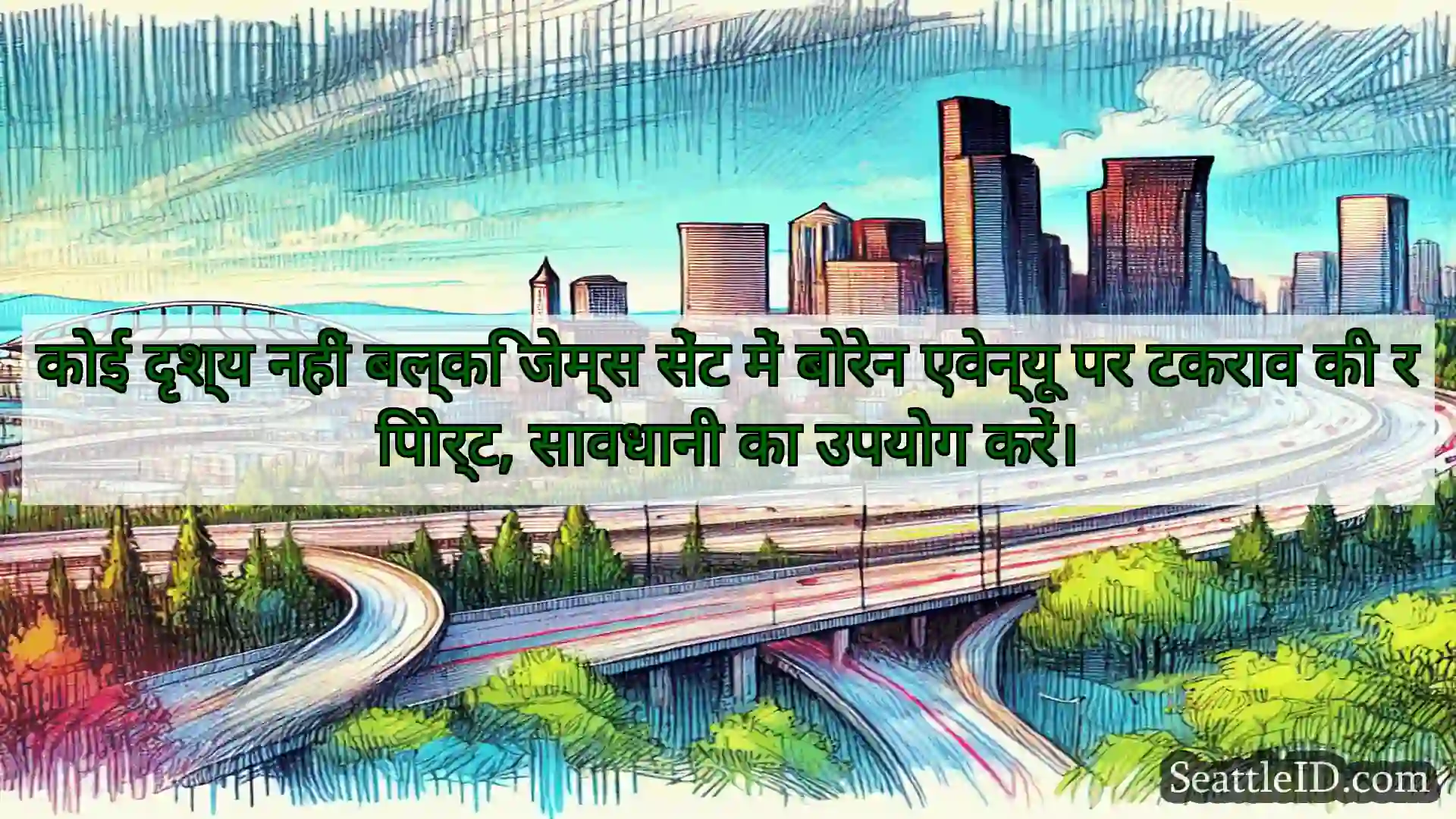सिएटल परिवहन समाचार कोई दृश्य नहीं बल्कि जेम्स सेंट