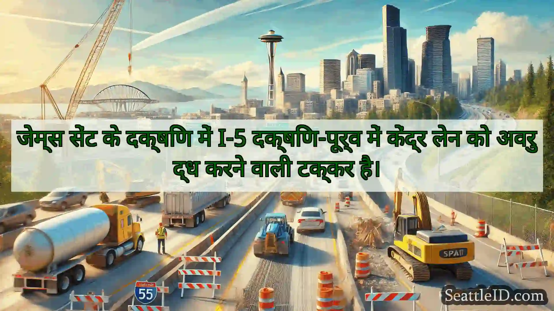 सिएटल परिवहन समाचार जेम्स सेंट के दक्षिण में I-5