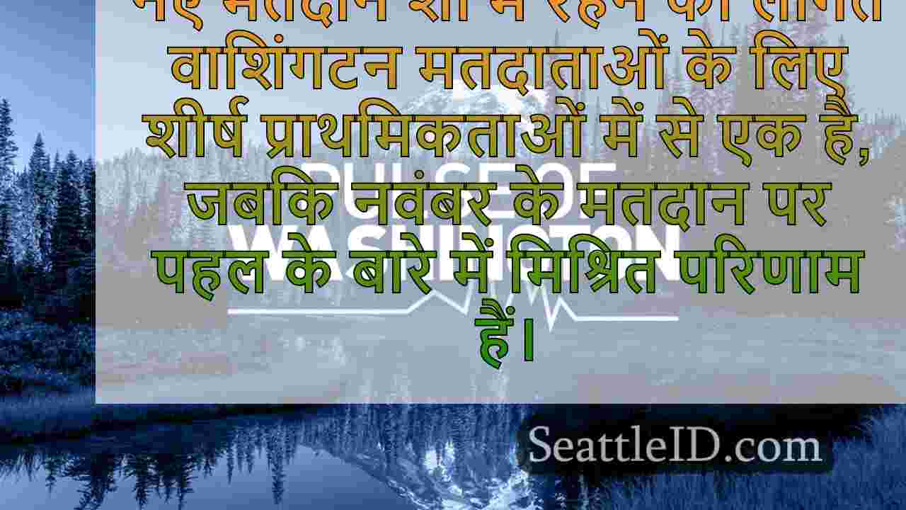 वाशिंगटन की पल्स: मतदाताओं की शीर्ष