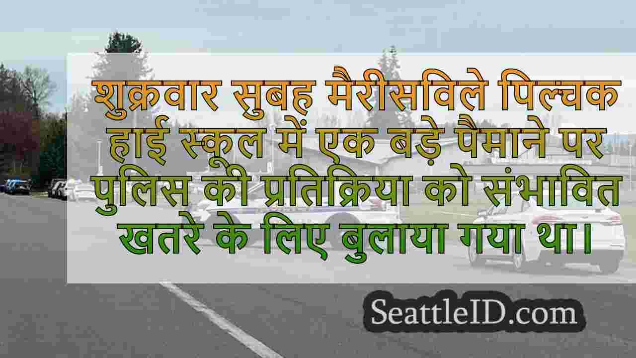 मैरीसविले पिल्चक हाई स्कूल को 'सुरक्षा