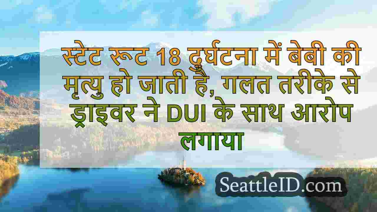 स्टेट रूट 18 दुर्घटना में बेबी की