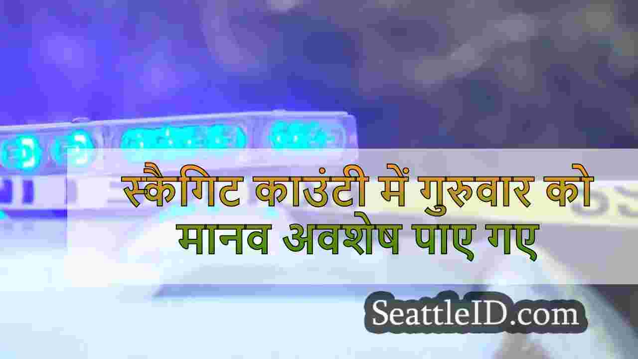 स्कैगिट काउंटी में गुरुवार को मानव