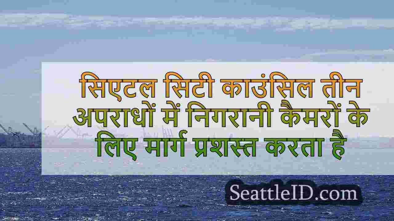 सिएटल सिटी काउंसिल तीन अपराध-ग्रस्त