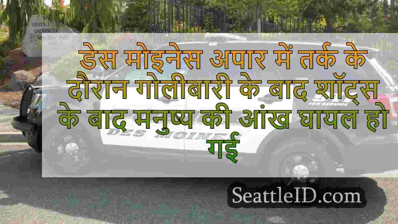 डेस मोइनेस अपार्टमेंट में तर्क के दौरान