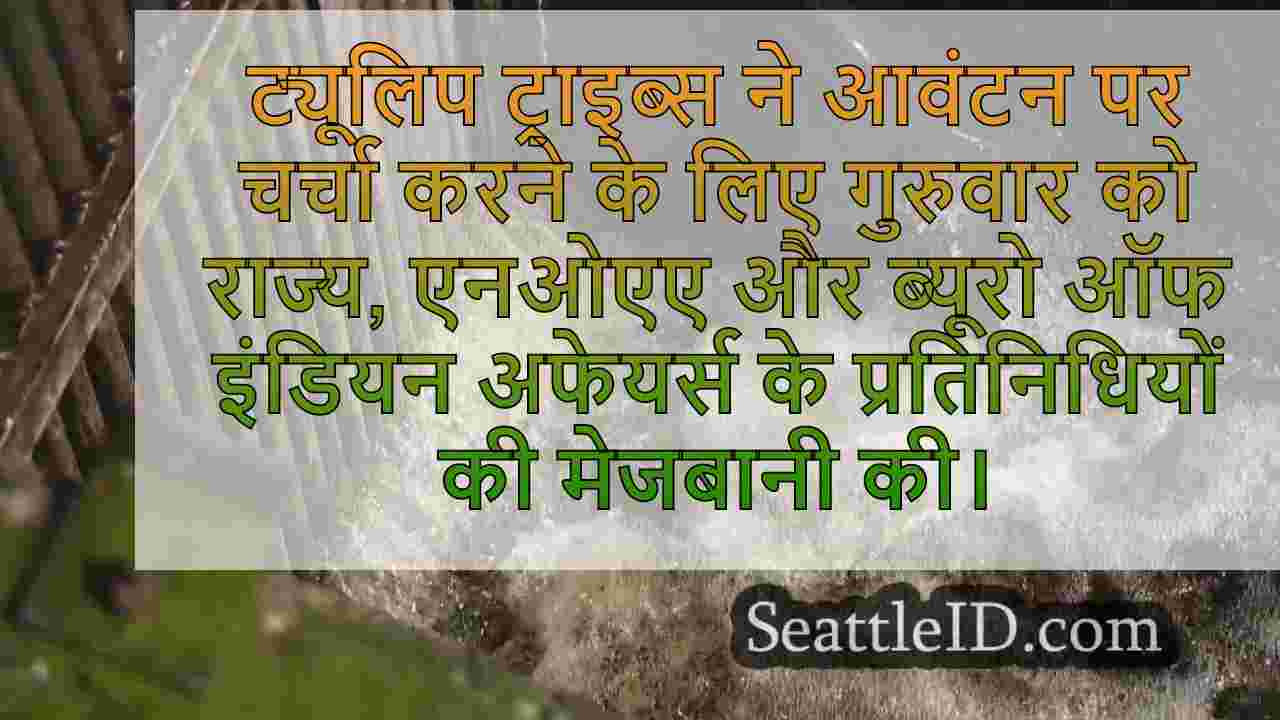 $ 240 मिलियन उत्तर -पश्चिम में आदिवासी