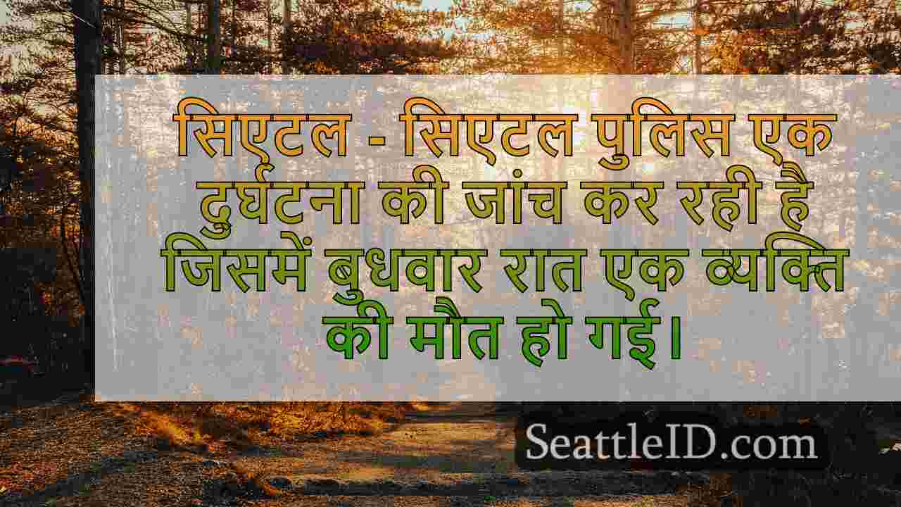 सिएटल समाचार SeattleID