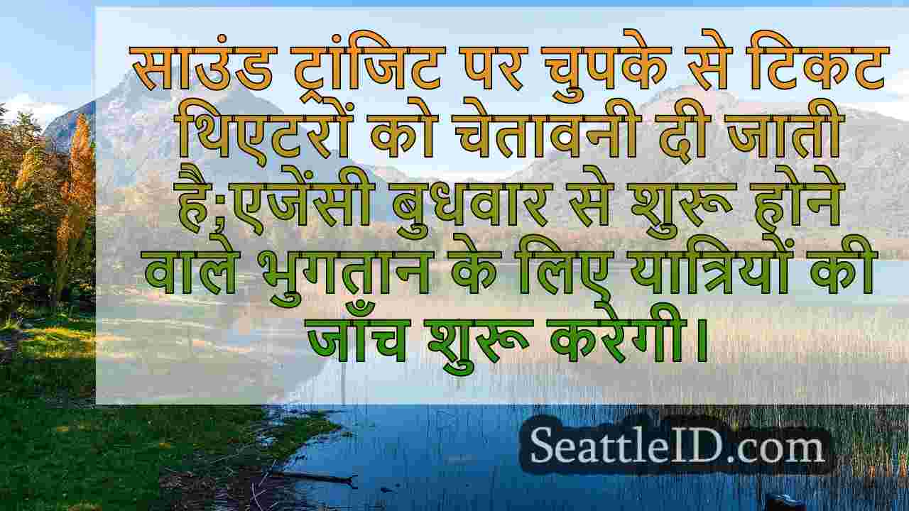 क्या सिएटल का लिंक लाइट रेल अन्य