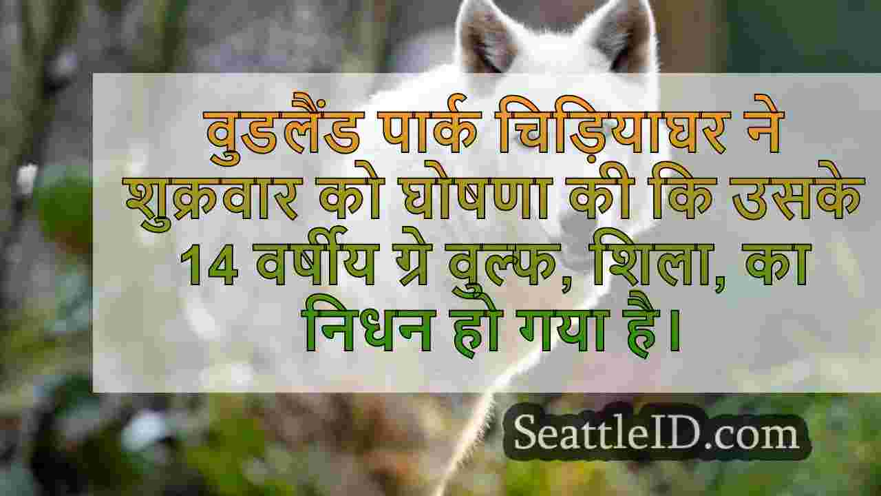 वुडलैंड पार्क चिड़ियाघर 14 वर्षीय शिला