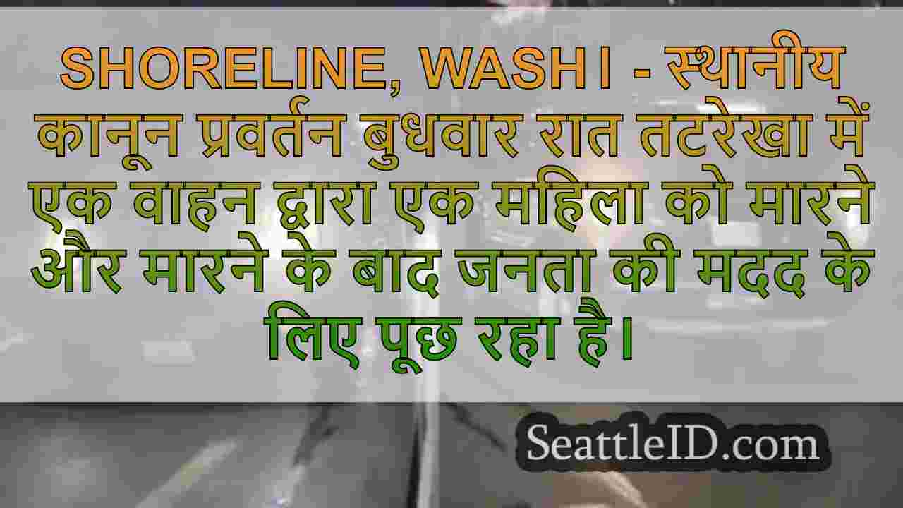 शोरलाइन हिट-एंड-रन में मारे गए महिला,