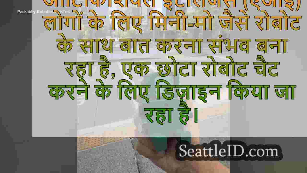 युगल का कहना है कि एआई सोशल रोबोट लोगों