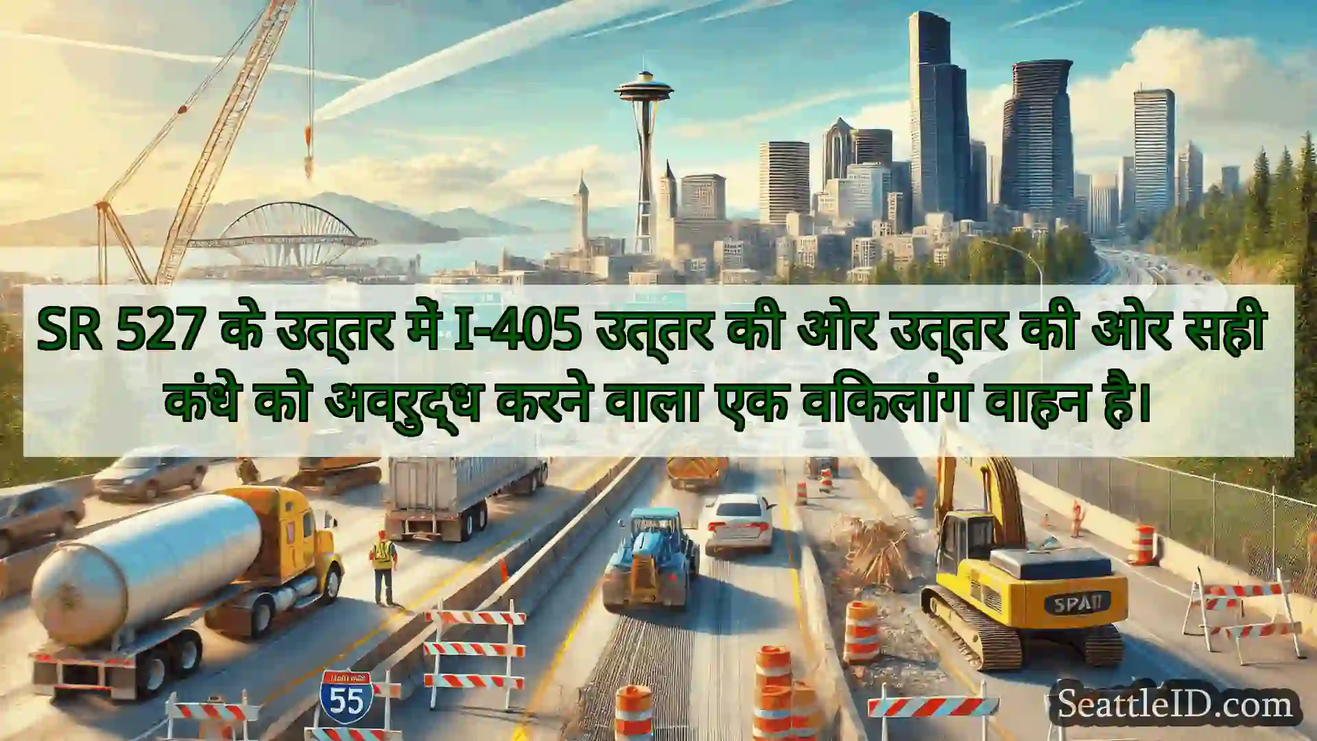 सिएटल परिवहन समाचार SR 527 के उत्तर में I-405 उत्तर की