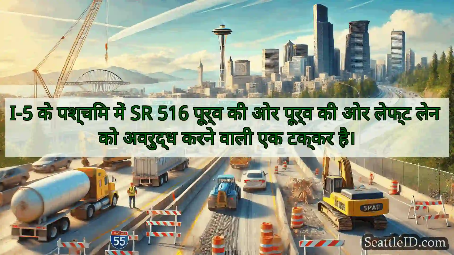 सिएटल परिवहन समाचार I-5 के पश्चिम में SR 516 पूर्व की