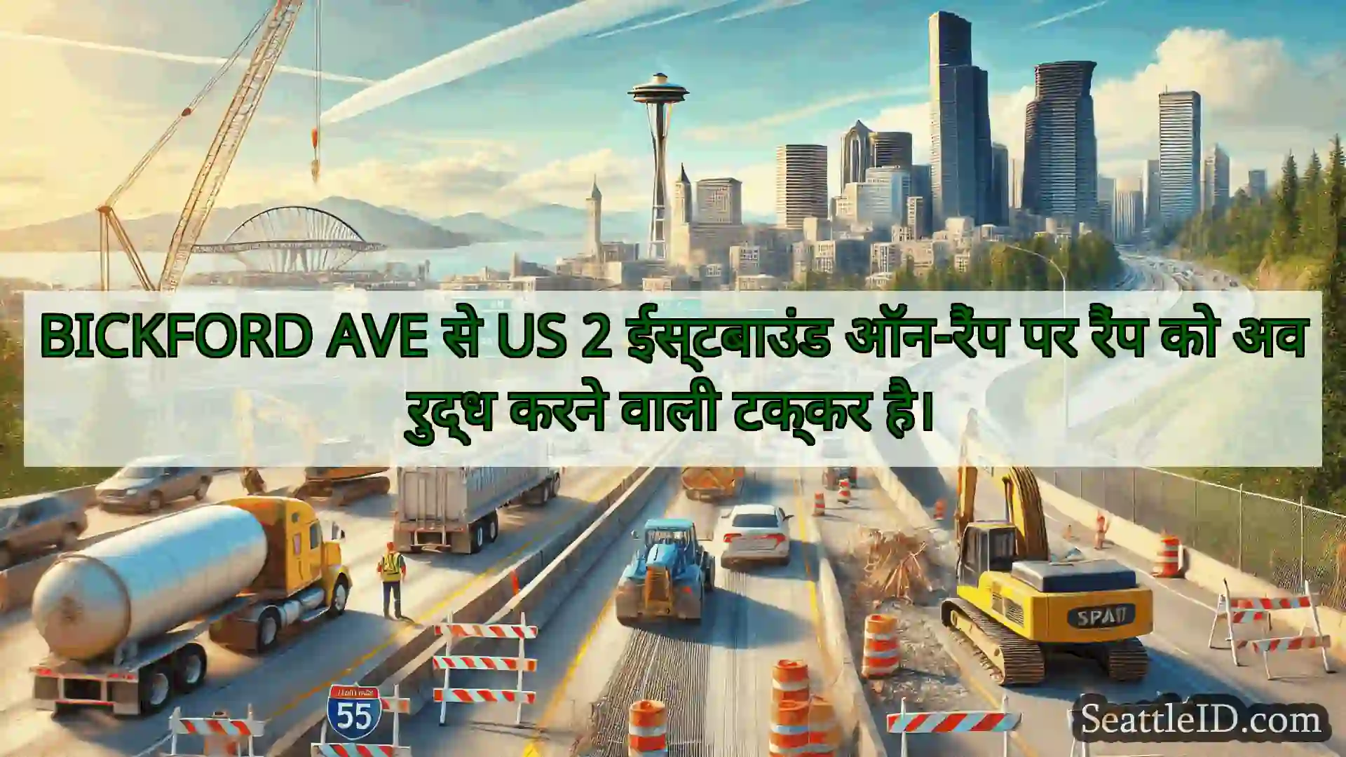 सिएटल परिवहन समाचार BICKFORD AVE से US 2 ईस्टबाउंड