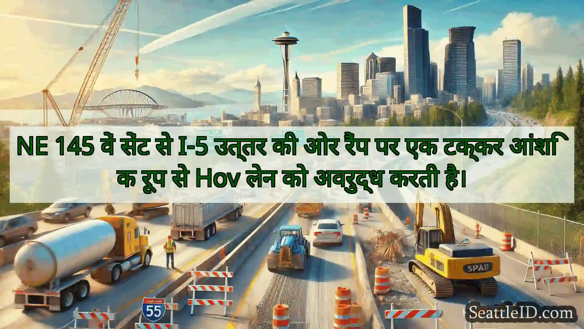 सिएटल परिवहन समाचार NE 145 वें सेंट से I-5 उत्तर की ओर