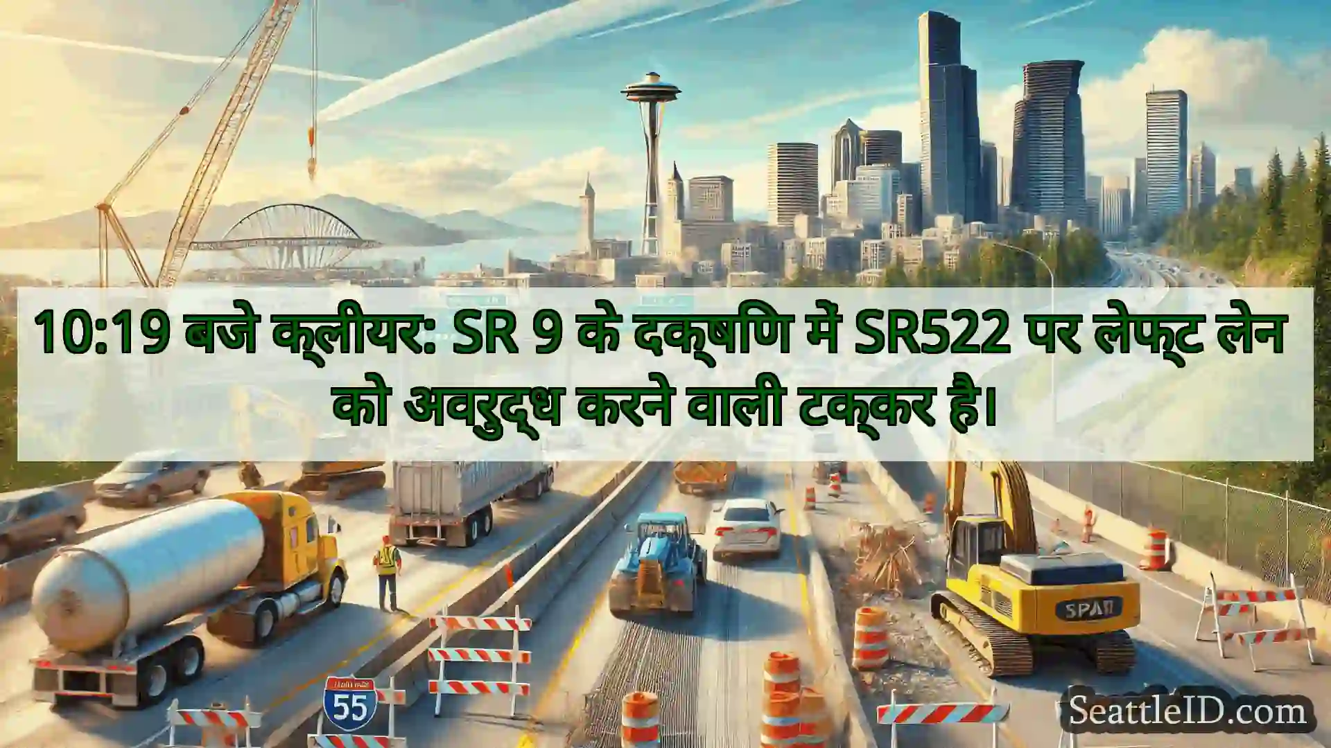 सिएटल परिवहन समाचार 10:19 बजे क्लीयर: SR 9 के दक्षिण