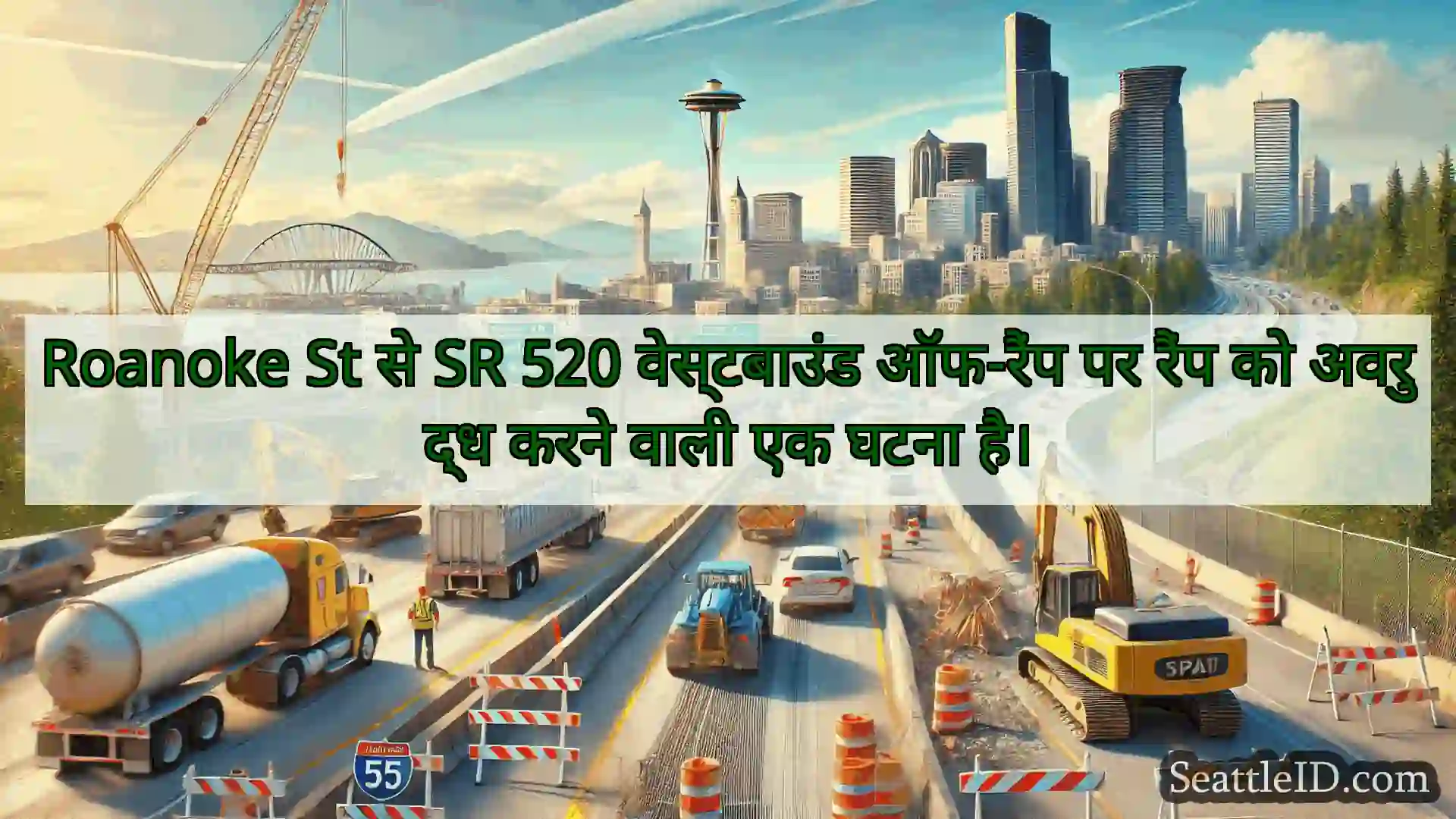 सिएटल परिवहन समाचार Roanoke St से SR 520 वेस्टबाउंड