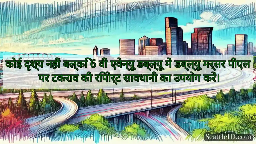 सिएटल परिवहन समाचार कोई दृश्य नहीं बल्कि 6 वीं एवेन्यू