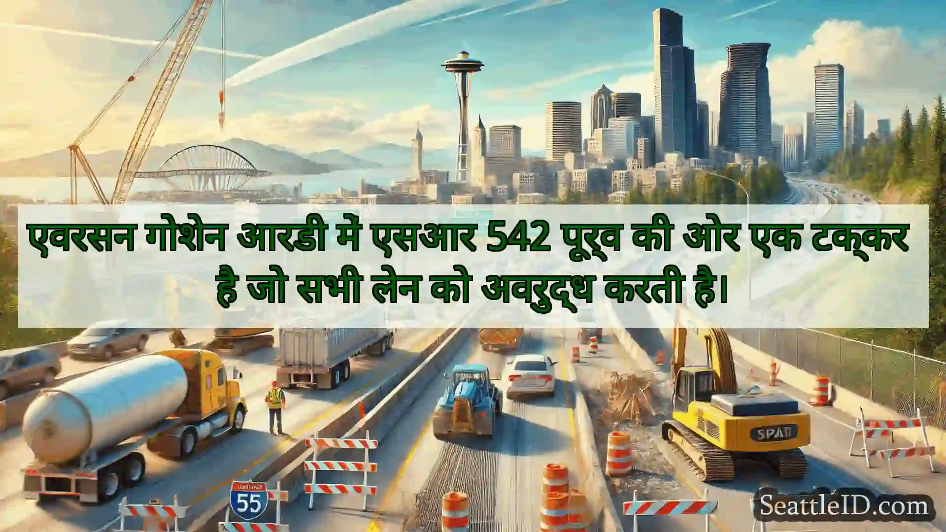सिएटल परिवहन समाचार एवरसन गोशेन आरडी में एसआर 542