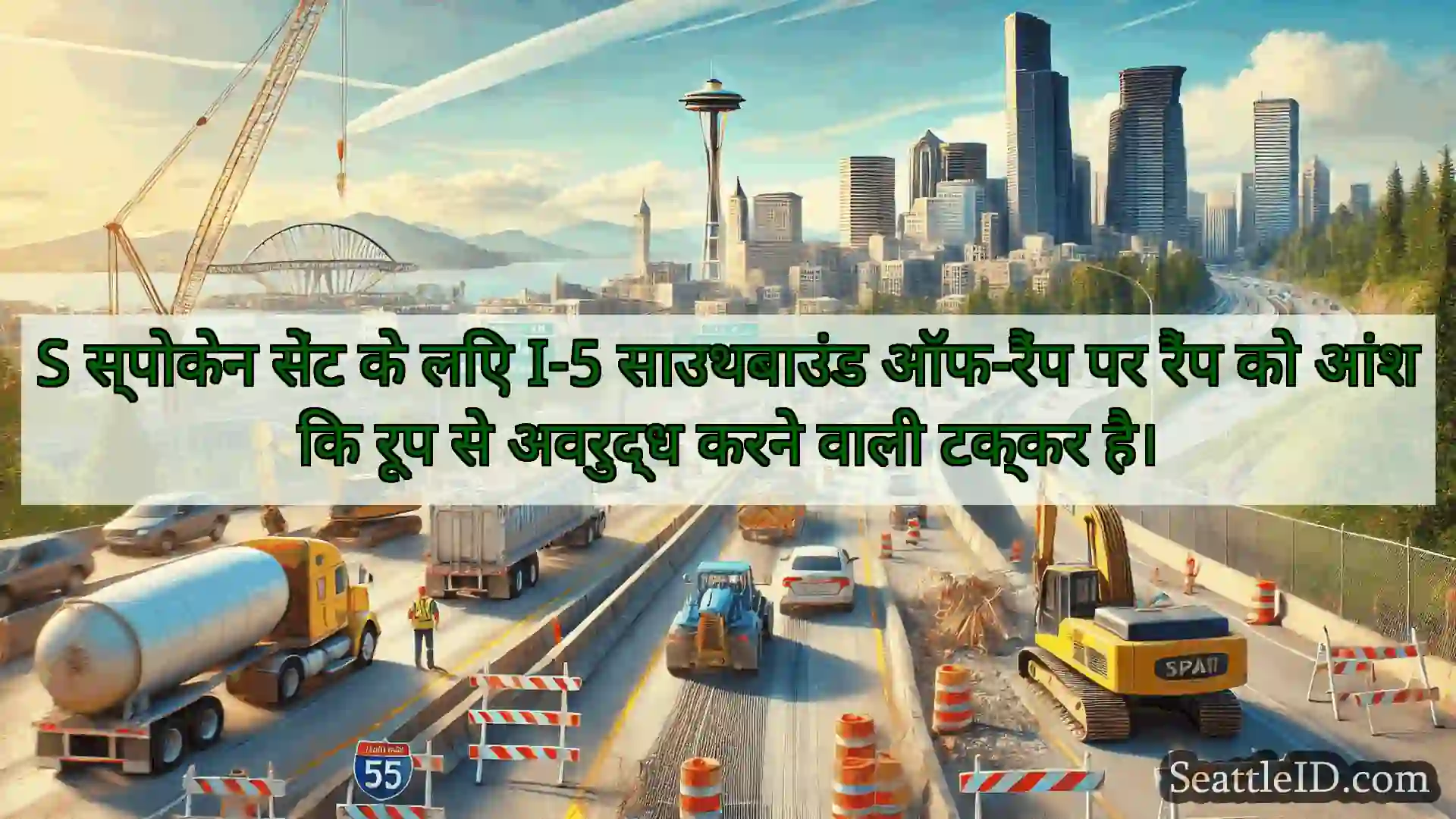 सिएटल परिवहन समाचार S स्पोकेन सेंट के लिए I-5