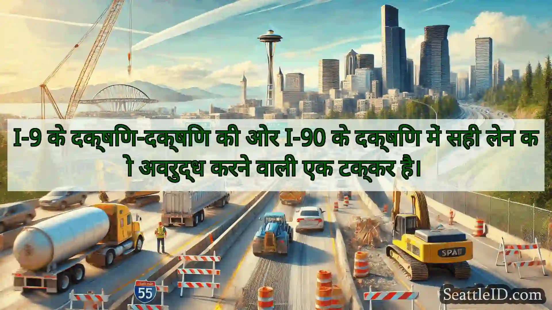 सिएटल परिवहन समाचार I-9 के दक्षिण-दक्षिण की ओर I-90 के