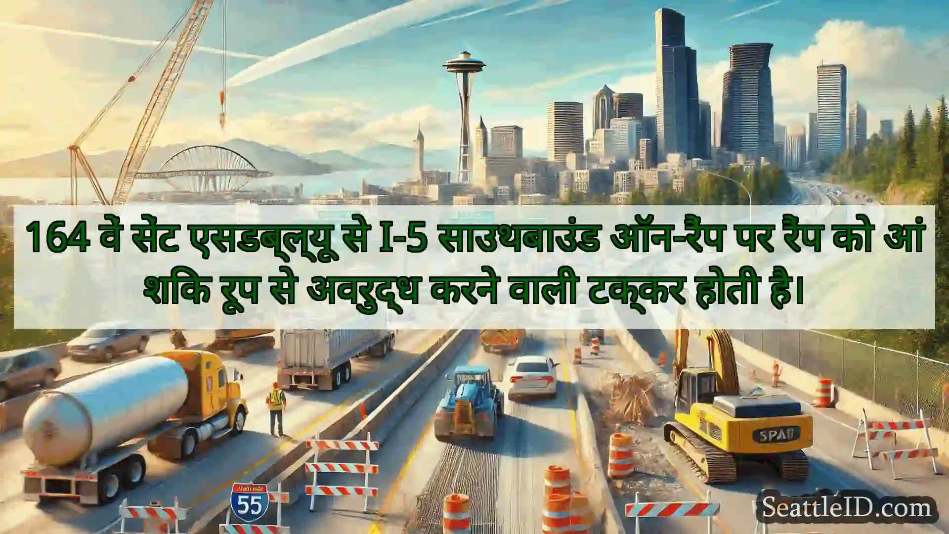 सिएटल परिवहन समाचार 164 वें सेंट एसडब्ल्यू से I-5
