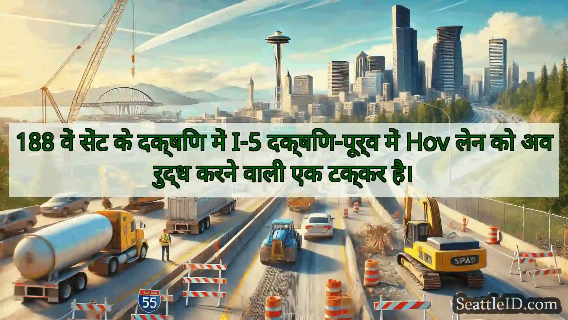 सिएटल परिवहन समाचार 188 वें सेंट के दक्षिण में I-5