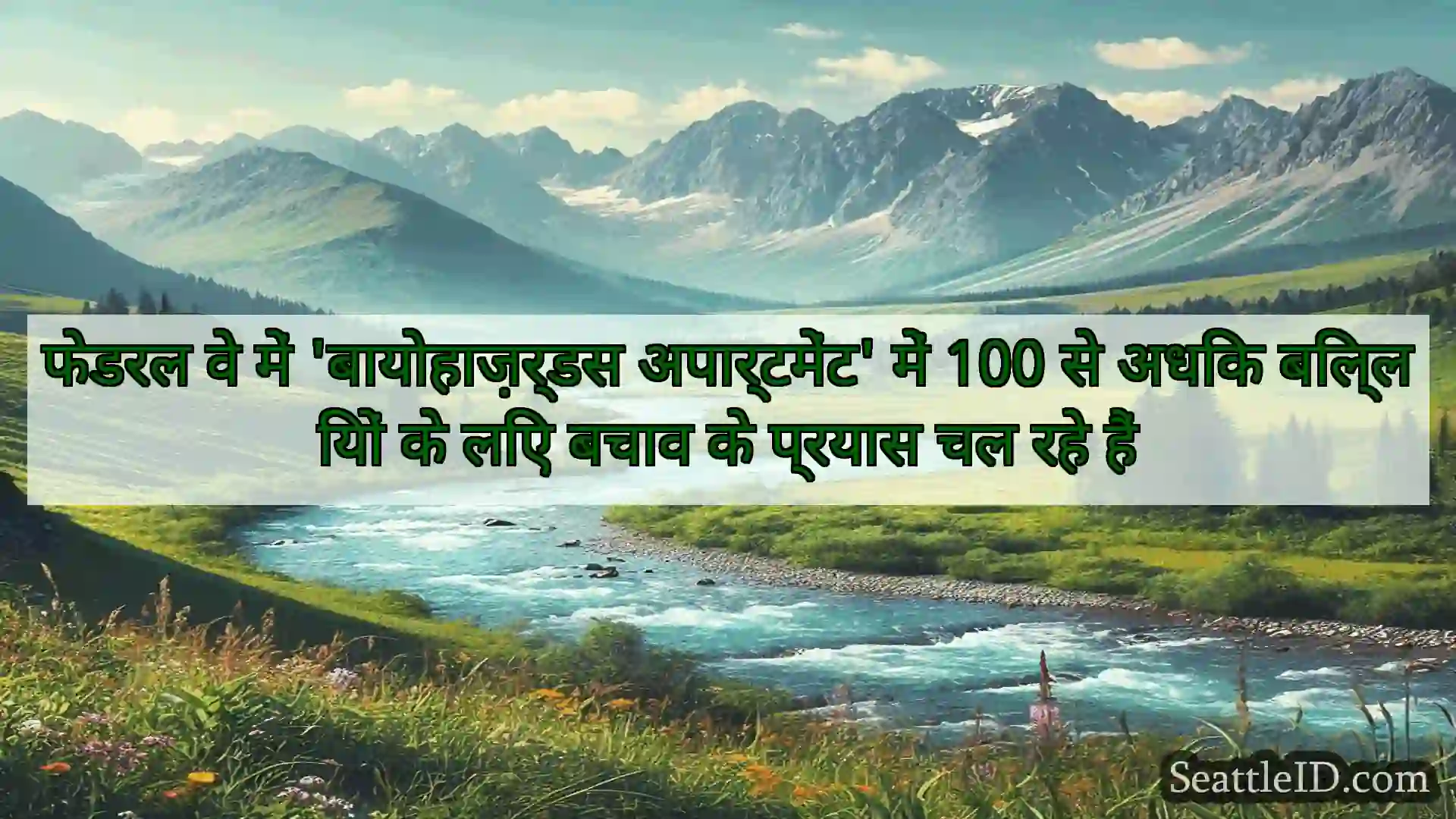 सिएटल समाचार फेडरल वे में 'बायोहाज़र्डस