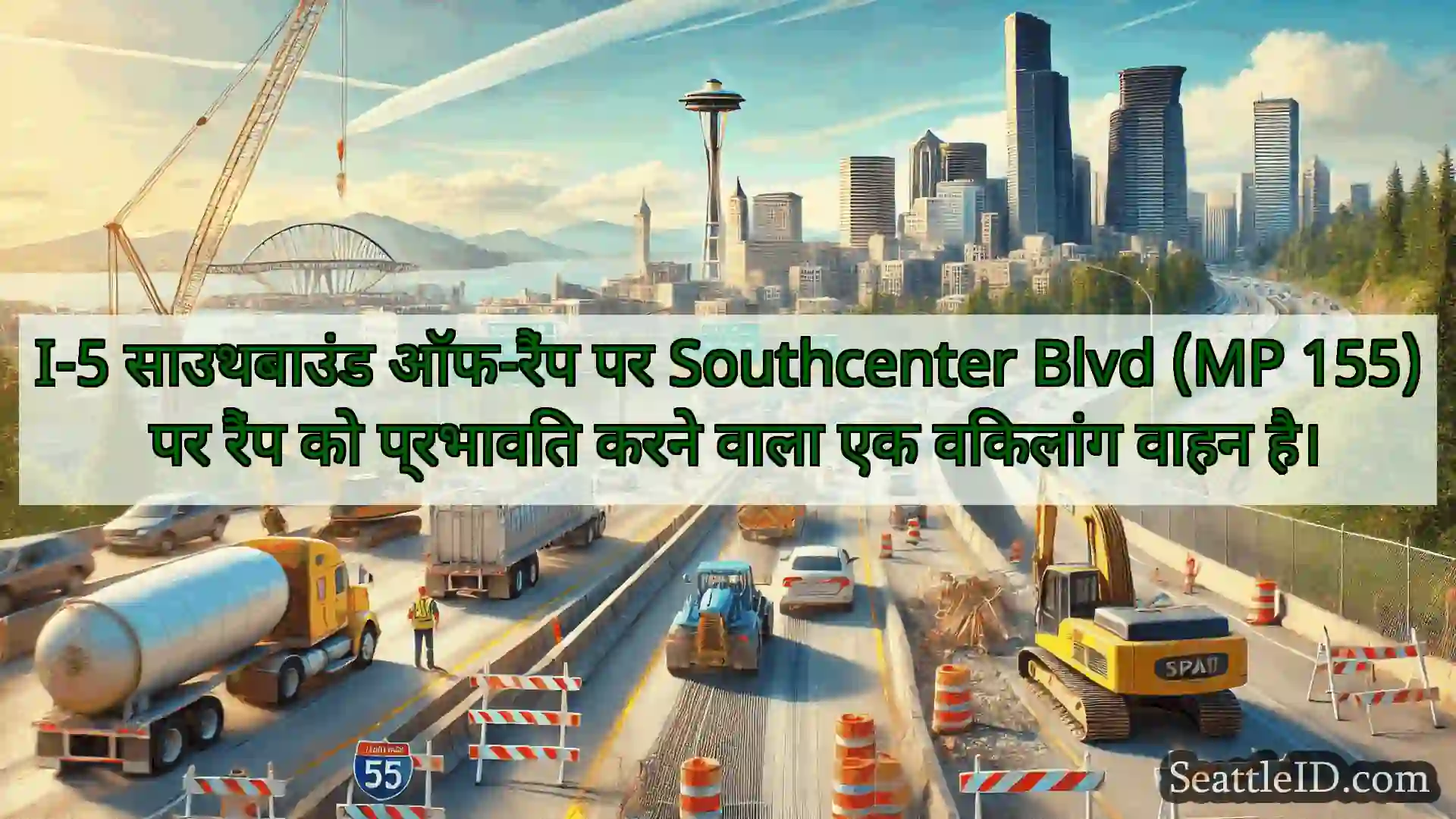 सिएटल परिवहन समाचार I-5 साउथबाउंड ऑफ-रैंप पर