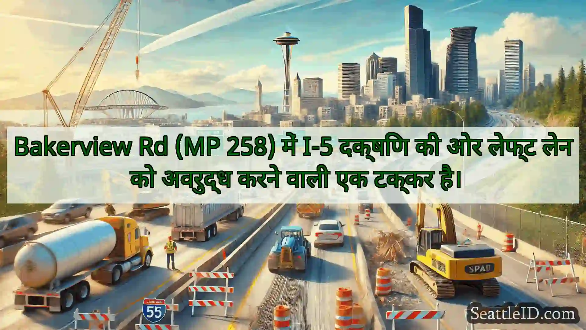 सिएटल परिवहन समाचार Bakerview Rd (MP 258) में I-5