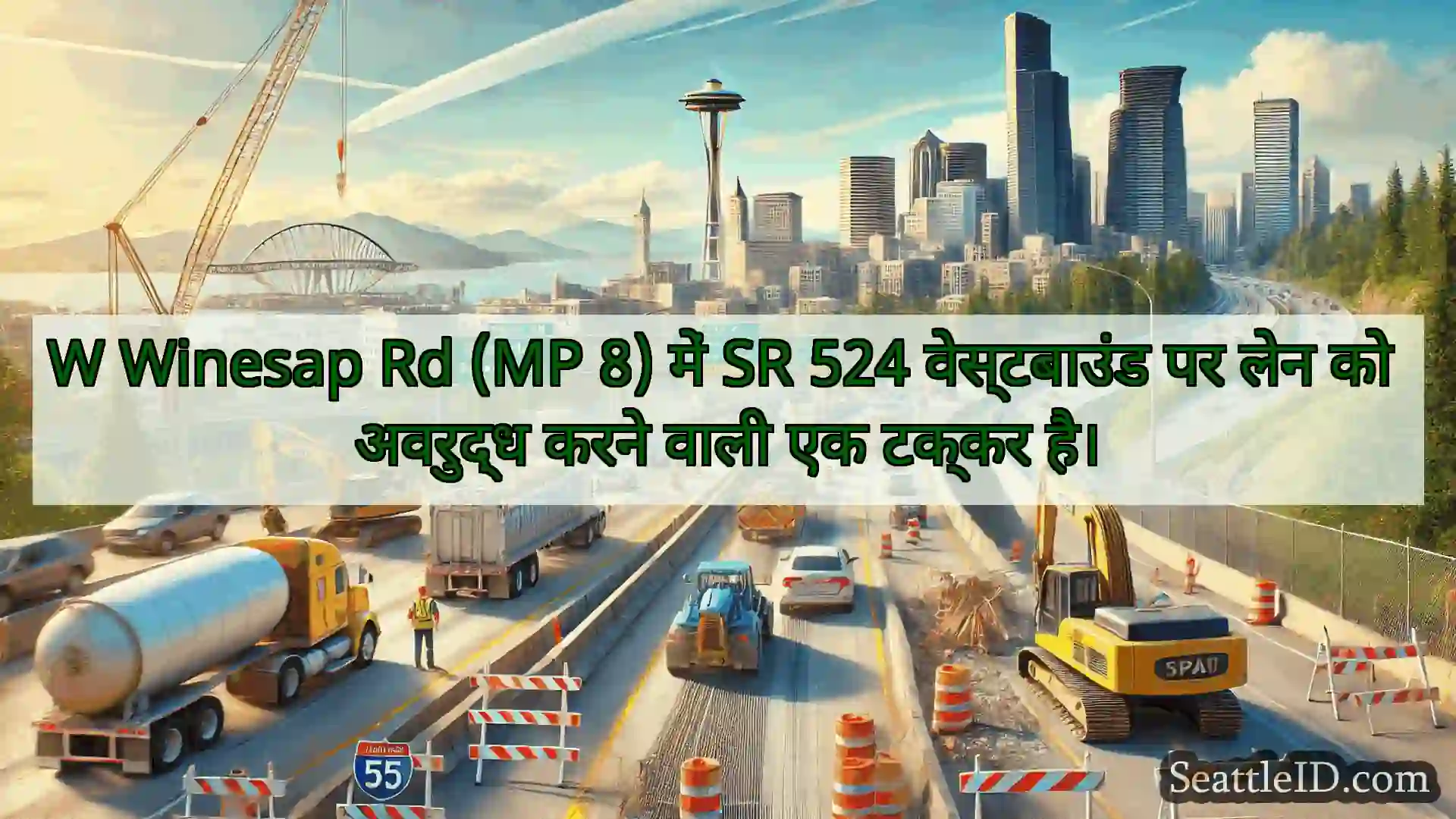 सिएटल परिवहन समाचार W Winesap Rd (MP 8) में SR 524