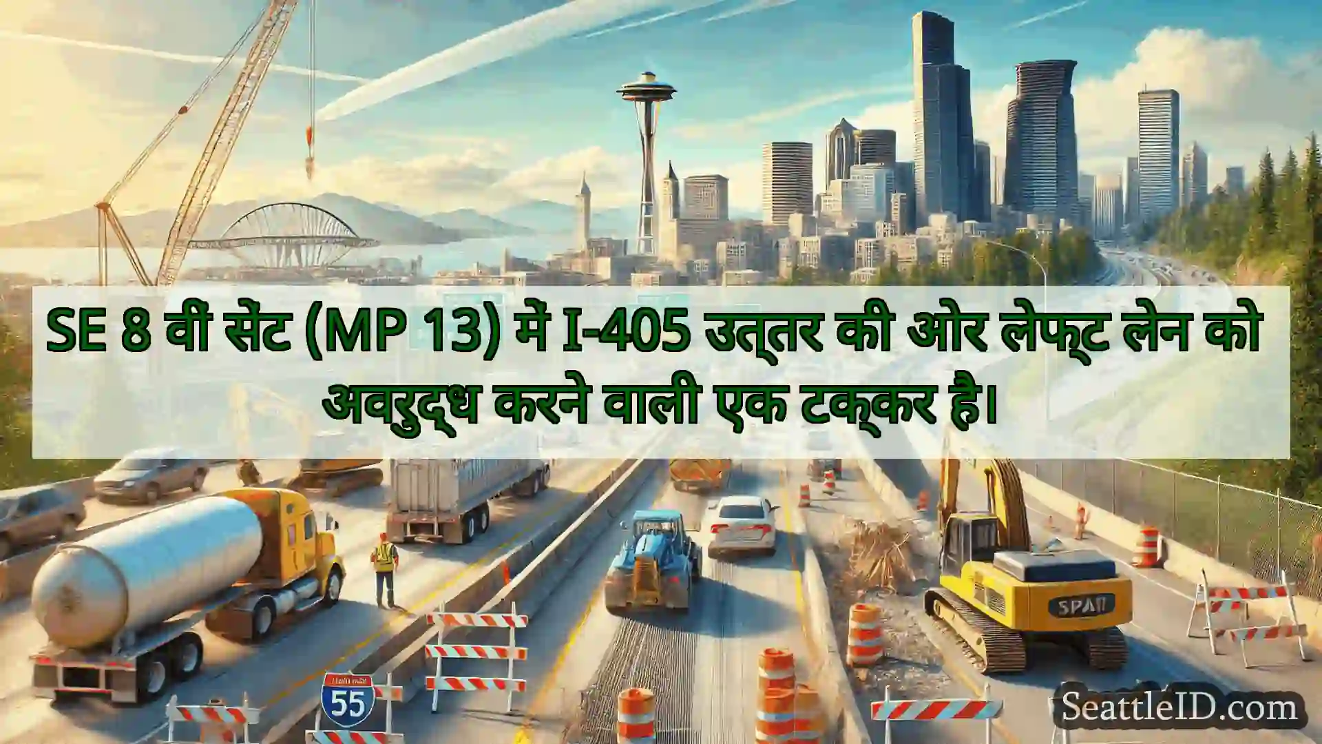 सिएटल परिवहन समाचार SE 8 वीं सेंट (MP 13) में I-405