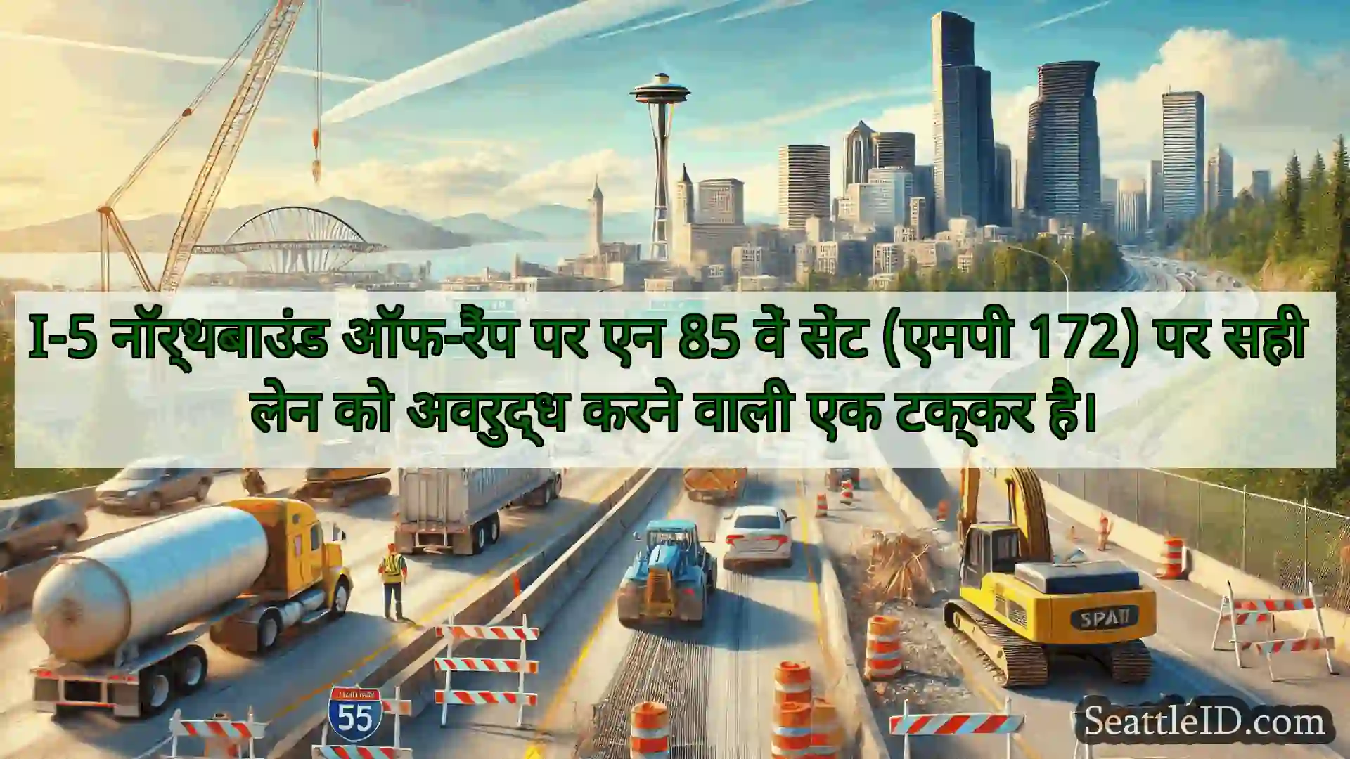 सिएटल परिवहन समाचार I-5 नॉर्थबाउंड ऑफ-रैंप पर एन 85