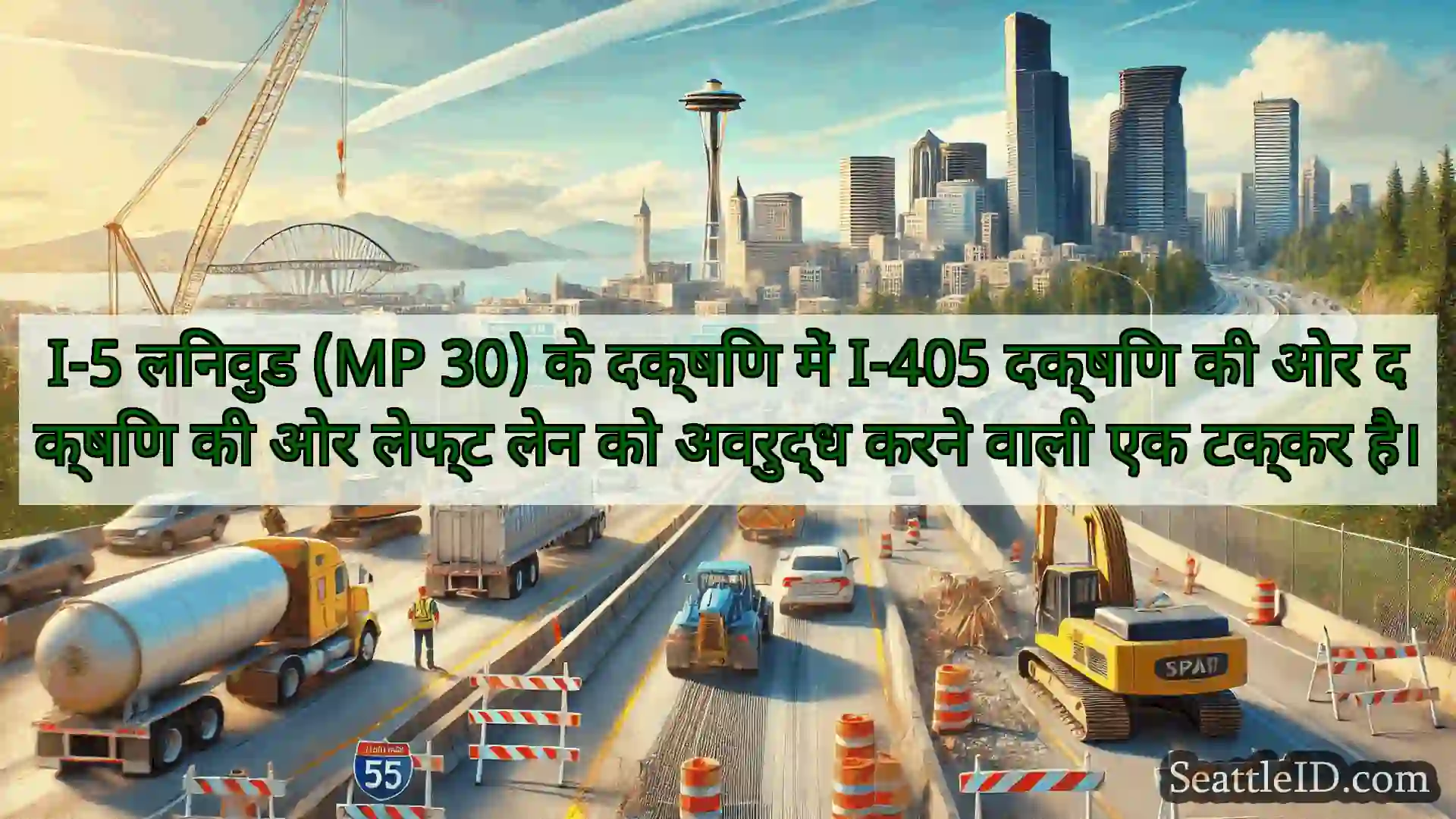 सिएटल परिवहन समाचार I-5 लिनवुड (MP 30) के दक्षिण में