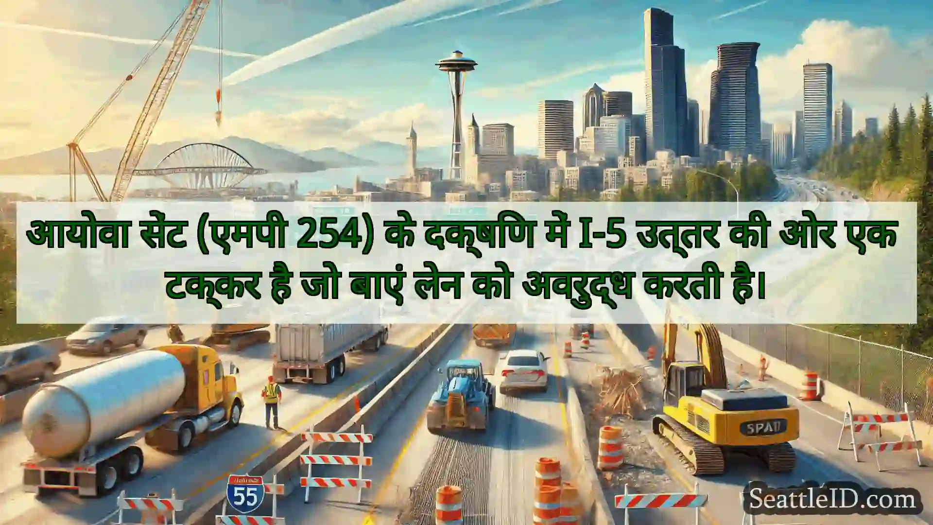 सिएटल परिवहन समाचार आयोवा सेंट (एमपी 254) के दक्षिण