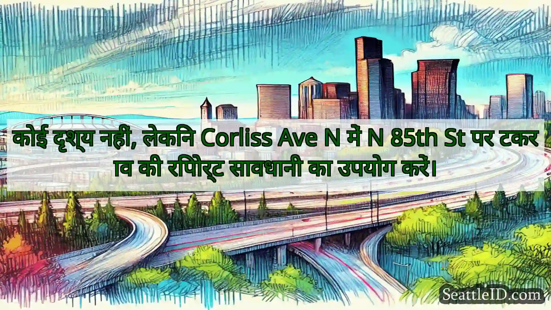 सिएटल परिवहन समाचार कोई दृश्य नहीं, लेकिन Corliss Ave